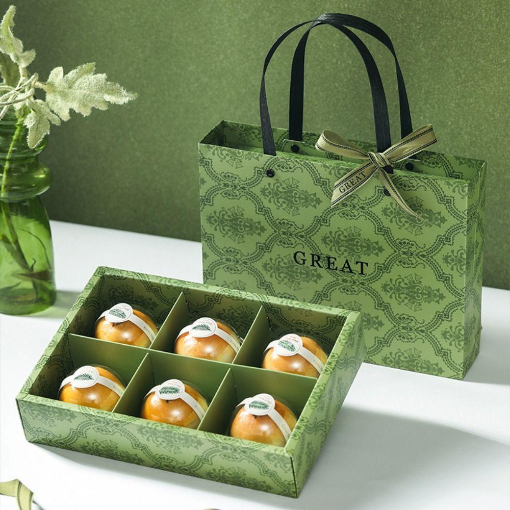 6/9 Grids Egg Yolk Crisp Box Chinese Style Mooncake Gift Box Mid-Autumn Festival Gift Style 1
6/9 Grids Egg Yolk Crisp Box Chinese Style Mooncake Gift Box Mid-Autumn Festival Gift Style 1