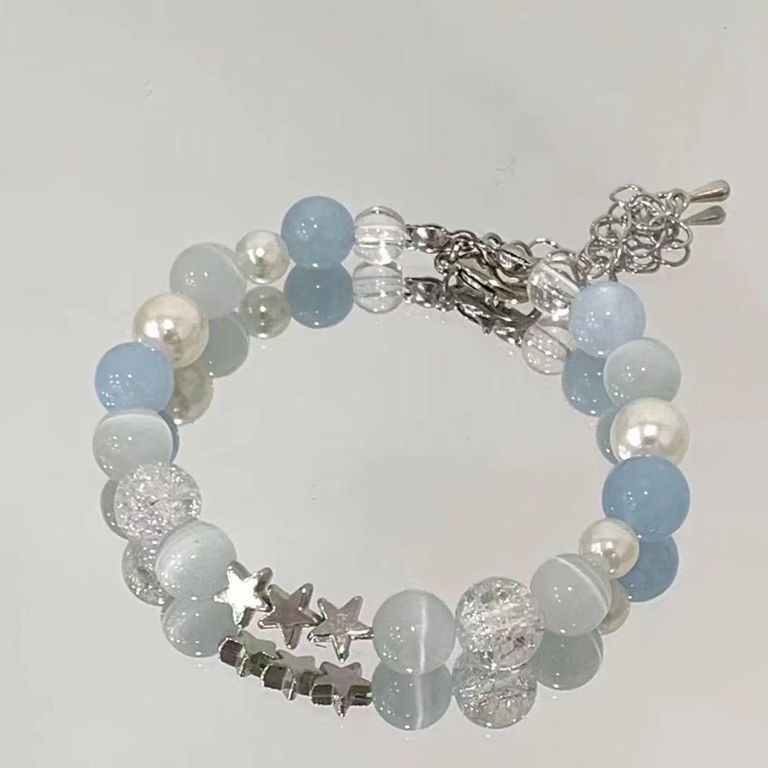 Star Sea Star Blue Beaded Bracelet Summer Mori Design Sense Niche Premium Bracelet New
Star Sea Star Blue Beaded Bracelet Summer Mori Design Sense Niche Premium Bracelet New