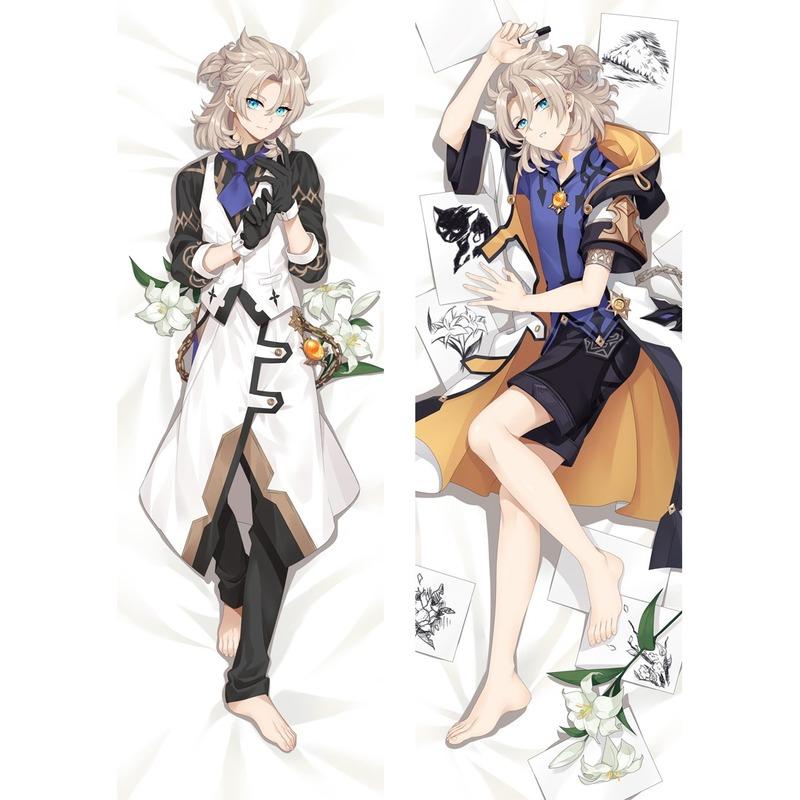 60x180 см Genshin Impact Dakimakura Albedo Косплей Наволочка обнимающая наволочка для тела Отаку Пледы Наволочка Украшение дома Персиковая кожа
60x180 см Genshin Impact Dakimakura Albedo Косплей Наволочка обнимающая наволочка для тела Отаку Пледы Наволочка Украшение дома Персиковая кожа