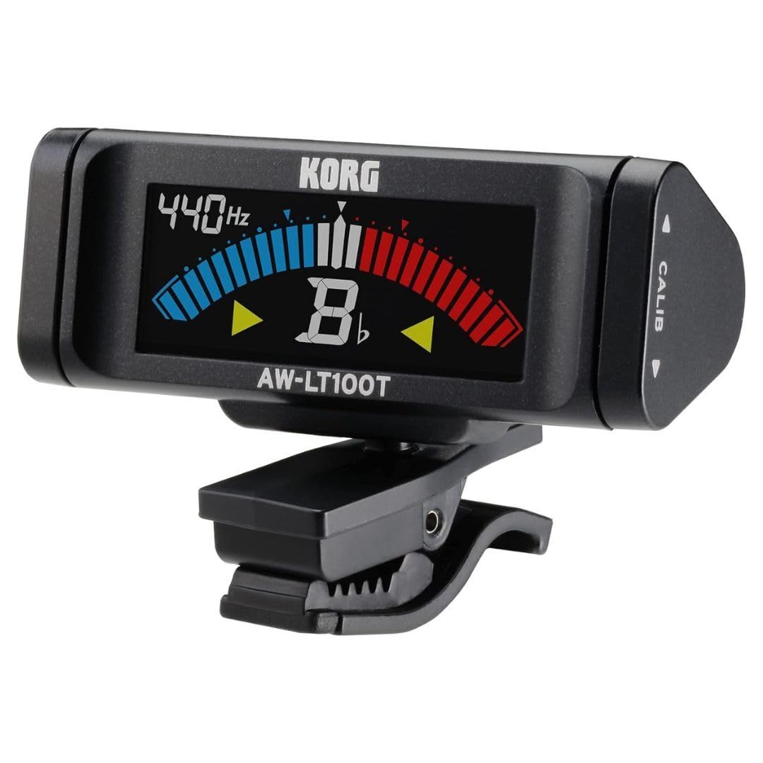 KORG 100 hours continuous operation tuner for clip-on trumpet/trombone AW-LT100T чорний
KORG 100 hours continuous operation tuner for clip-on trumpet/trombone AW-LT100T чорний
