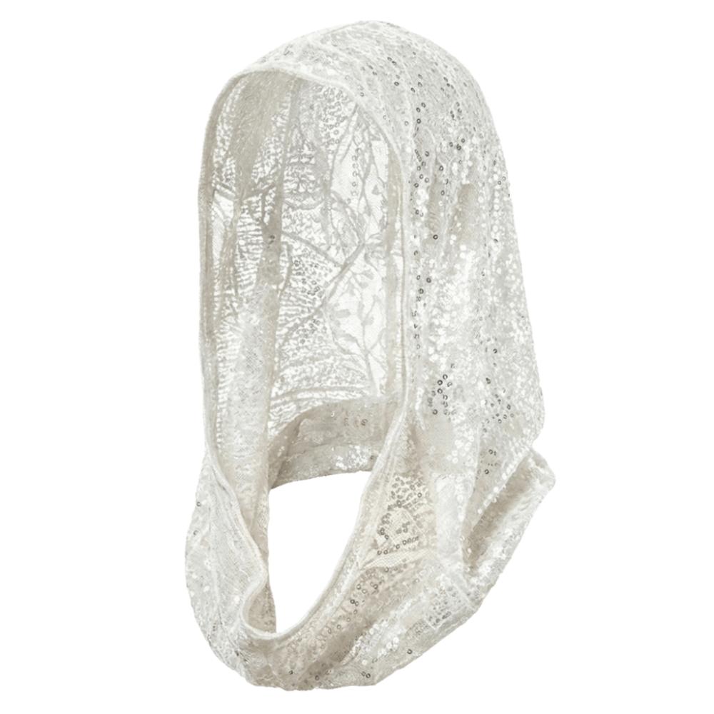 Sequin Pullover Hat Polyester Hooded Headscarf Cyberpunk Glitter Turban Stage белый
Sequin Pullover Hat Polyester Hooded Headscarf Cyberpunk Glitter Turban Stage белый