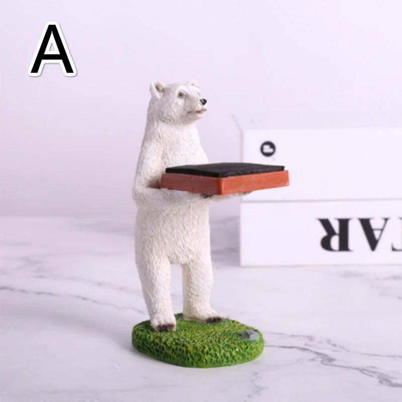 Креативный поднос для часов и украшений, подставка для дисплея в виде белого медведя, украшение, подставка для хранения колец и украшений, в форме панды A
Креативный поднос для часов и украшений, подставка для дисплея в виде белого медведя, украшение, подставка для хранения колец и украшений, в форме панды A