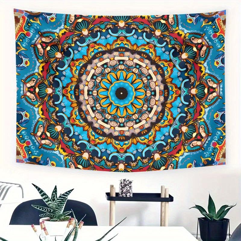 Blue Mandala Tapestry Psychedelic Boho Art Vintage Design Vibrant Colors Polyester 5161 in for Bedroom or Dorm 74x94cm(29x37in)
Blue Mandala Tapestry Psychedelic Boho Art Vintage Design Vibrant Colors Polyester 5161 in for Bedroom or Dorm 74x94cm(29x37in)