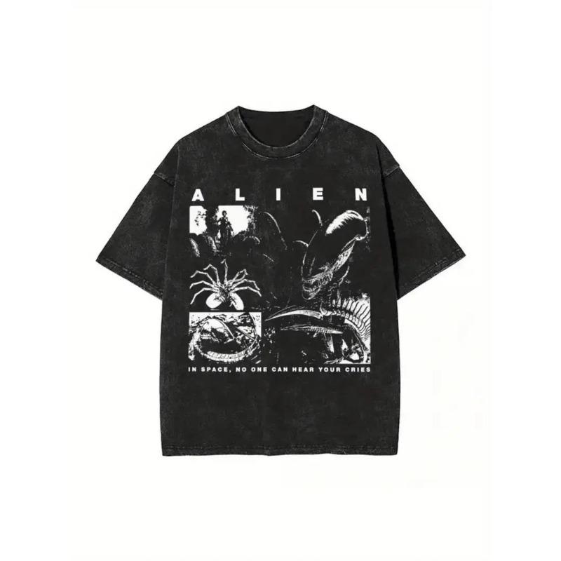 Men s Retro Sci-fi Movie Themed Casual Loose Oversized Washed T-shirt for Summer New Style, Unisex M
Men s Retro Sci-fi Movie Themed Casual Loose Oversized Washed T-shirt for Summer New Style, Unisex M