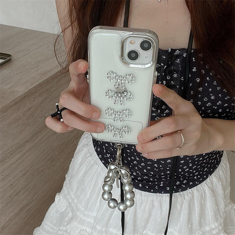 Instagram Premium Rhinestone Bow Suitable For IPhone 15 ProMax 14/13/12 Phone Case Korean Style
Instagram Premium Rhinestone Bow Suitable For IPhone 15 ProMax 14/13/12 Phone Case Korean Style
