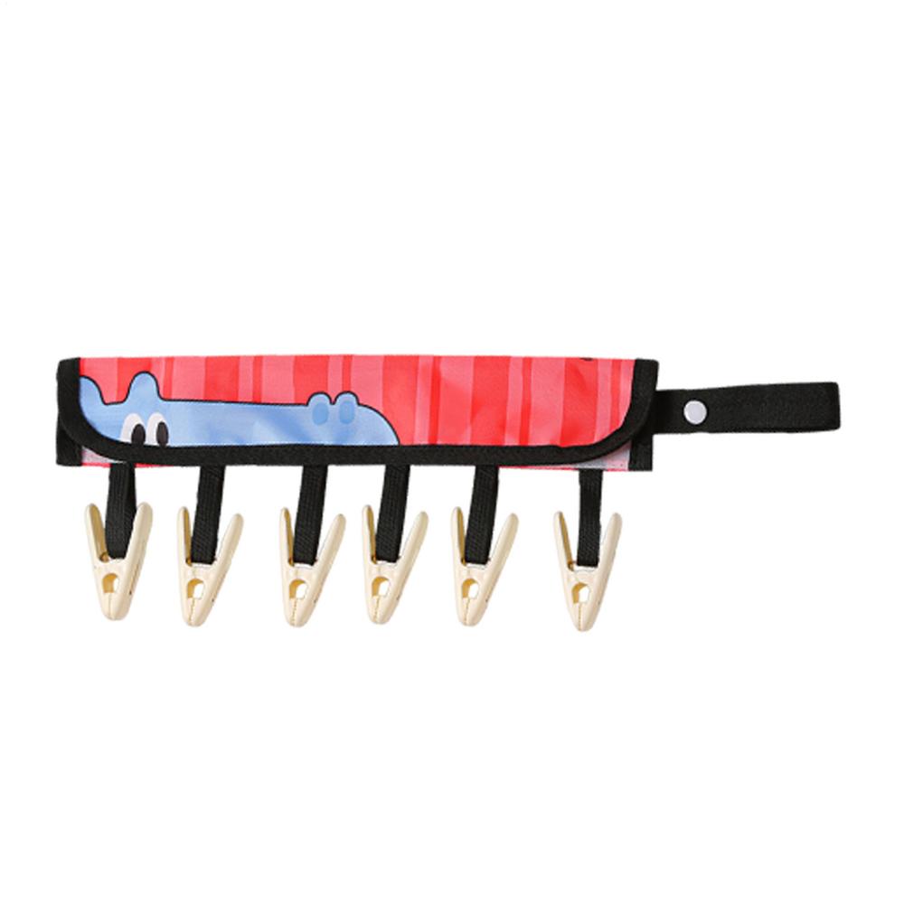 Sock Clip Portable Foldable Hanger With 6 Clips For Drying Cute Travel Multi-functional Cloth Clothespins For Towel
Sock Clip Portable Foldable Hanger With 6 Clips For Drying Cute Travel Multi-functional Cloth Clothespins For Towel