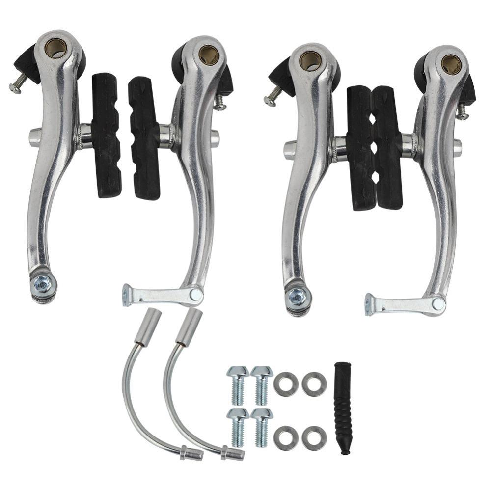 1 Pair Easy to Install Bicycle Brake Set Aluminium Alloy Brake Lever Kit Bicycle Replacement срібний
1 Pair Easy to Install Bicycle Brake Set Aluminium Alloy Brake Lever Kit Bicycle Replacement срібний