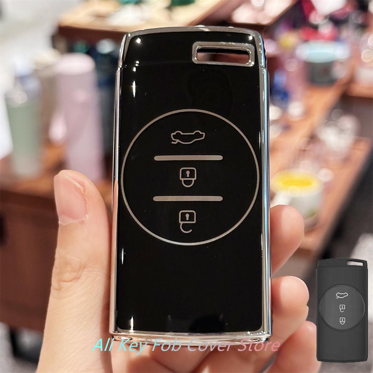 Key Fob Cover Keyring Car Keychain For Chery Tiggo 7 Pro 8 Pro Exeed Tiggo 2 3x Arrizo 5 Pro Gx 5x EQ7 Tiggo 4 Car Accessor чорний
Key Fob Cover Keyring Car Keychain For Chery Tiggo 7 Pro 8 Pro Exeed Tiggo 2 3x Arrizo 5 Pro Gx 5x EQ7 Tiggo 4 Car Accessor чорний