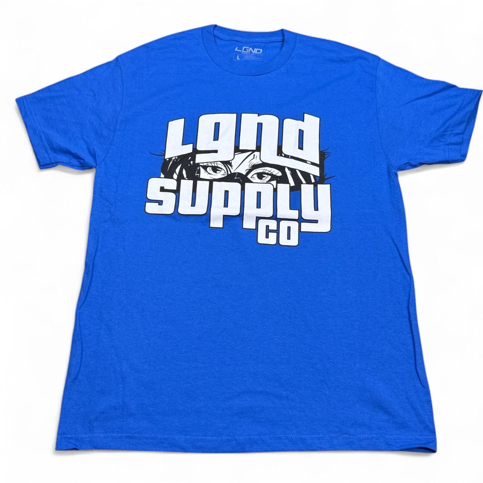 LGND Supply Co Tee Shirt Adult Size Large Royal Blue Y2K Streetwear Logo S
LGND Supply Co Tee Shirt Adult Size Large Royal Blue Y2K Streetwear Logo S