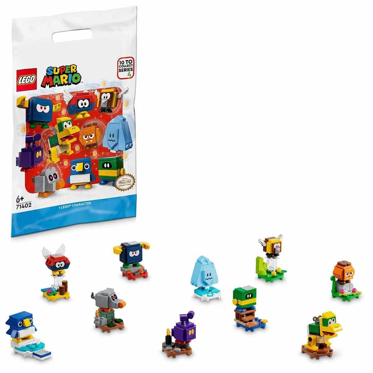 LEGO Super Mario Набор персонажей Серия 4 Коробка 18 штук
LEGO Super Mario Набор персонажей Серия 4 Коробка 18 штук