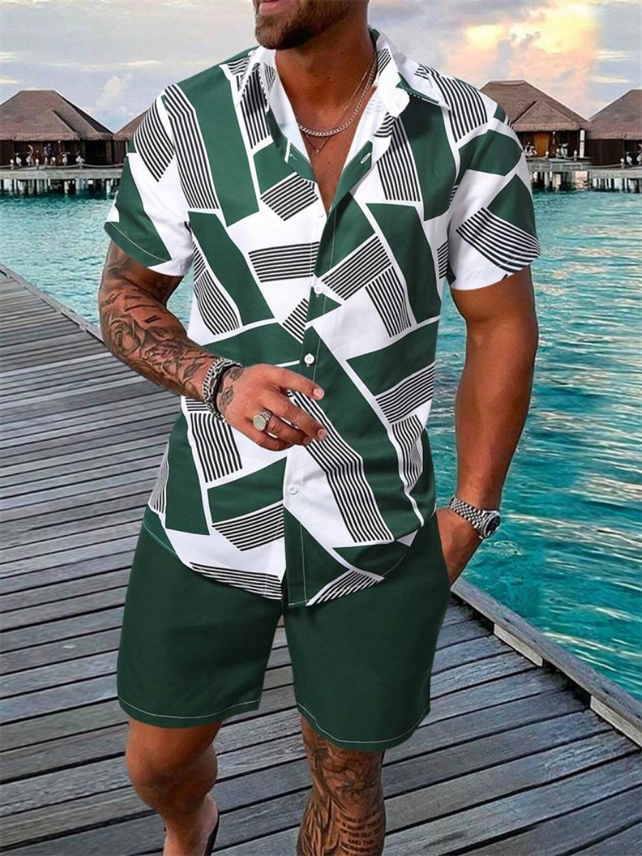 Summer New Men s Short Sleeve Shirt and Shorts 2 Piece Set Fashion Coconut Tree Print Lapel Shirt Beach Drawstring Shorts Set 3XL
Summer New Men s Short Sleeve Shirt and Shorts 2 Piece Set Fashion Coconut Tree Print Lapel Shirt Beach Drawstring Shorts Set 3XL