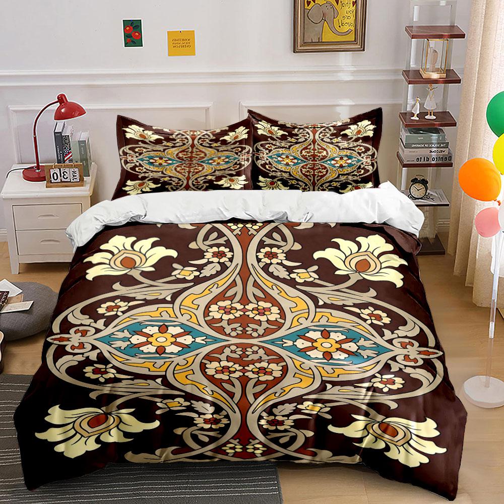 Floral and ornate motifs. Bedding sets Duvet cover sets Duvet covers Pillowcases(1 * Duvet Cover 2 * Pillowcases without duvet insert) 135x200cm
Floral and ornate motifs. Bedding sets Duvet cover sets Duvet covers Pillowcases(1 * Duvet Cover 2 * Pillowcases without duvet insert) 135x200cm