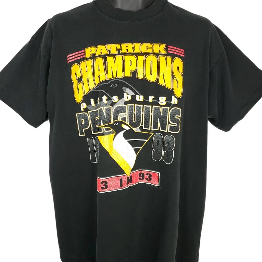 Vintage Pittsburgh Penguins 100% Cotton T-shirt Mens Tees Top Mens Size XL 90s 1993 Champions Made In USA L
Vintage Pittsburgh Penguins 100% Cotton T-shirt Mens Tees Top Mens Size XL 90s 1993 Champions Made In USA L