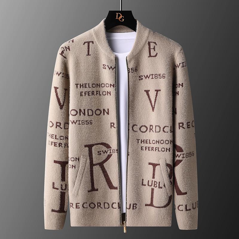 Hot Sale, New Autumn and Winter, Mink Cardigan Sweater, Long Sleeve Fashion Business Men s Knitted Sweater XXXL
Hot Sale, New Autumn and Winter, Mink Cardigan Sweater, Long Sleeve Fashion Business Men s Knitted Sweater XXXL