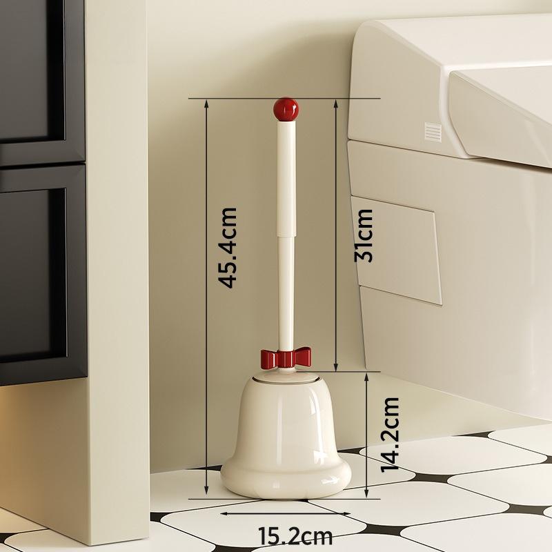 Toilet Brush Household Bell Shape Bathroom Toilet Cleaning Floor Type Deodorant Brush with Base білий
Toilet Brush Household Bell Shape Bathroom Toilet Cleaning Floor Type Deodorant Brush with Base білий