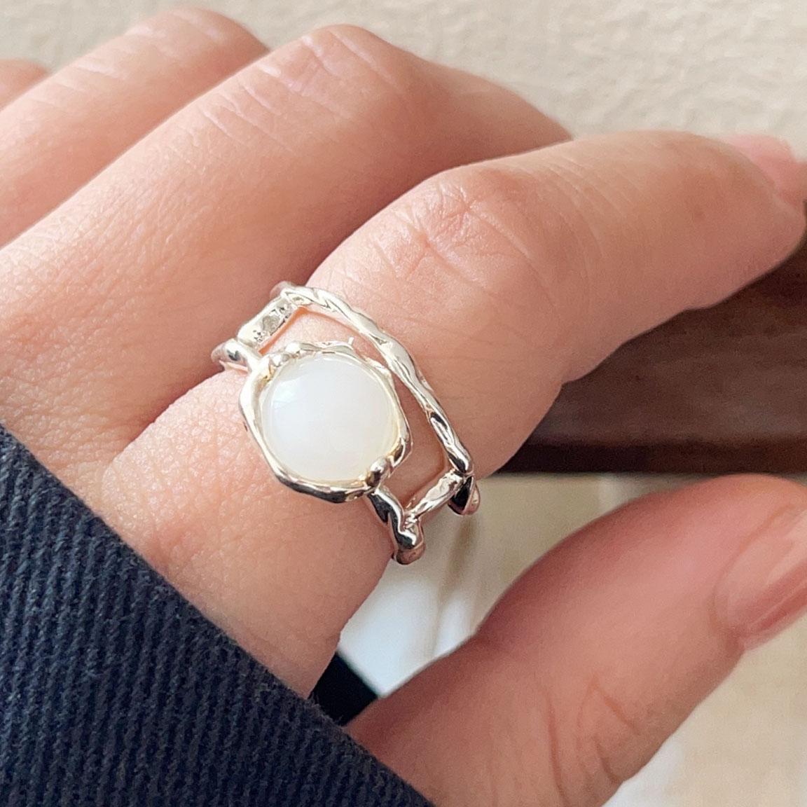 925 Sterling Silver Rings For Women Geometric Fine Jewelry Finger Adjustable Blue Stone Ring For Party Birthday Gift resizable
925 Sterling Silver Rings For Women Geometric Fine Jewelry Finger Adjustable Blue Stone Ring For Party Birthday Gift resizable