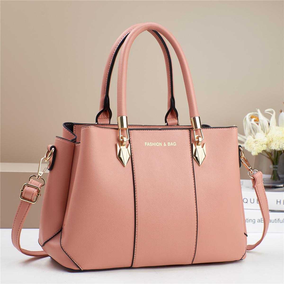 Жіночі сумки — це модні та універсальні, повсякденні, прості та модні, елітні сумки на плече великої місткості. Length 30 Width 12.5 Height 22cm рожевий
Жіночі сумки — це модні та універсальні, повсякденні, прості та модні, елітні сумки на плече великої місткості. Length 30 Width 12.5 Height 22cm рожевий