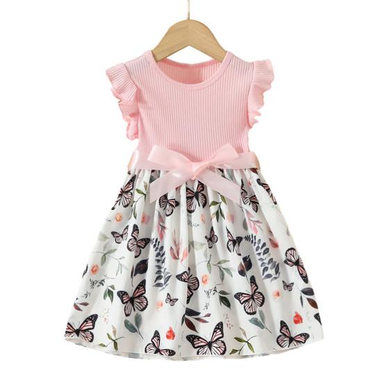 Комплект из 2-х предметов с резинкой и бабочкой для девочки, рукава-крылышки, регулируемый пояс на талии 4 Years розовый
Комплект из 2-х предметов с резинкой и бабочкой для девочки, рукава-крылышки, регулируемый пояс на талии 4 Years розовый