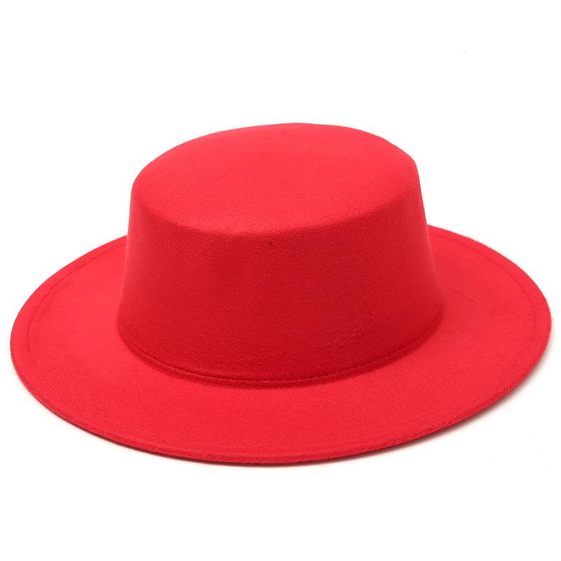 Factory direct sales autumn and winter fashionable simple top hat Korean style retro British woolen M(56‑58cm) чёрный
Factory direct sales autumn and winter fashionable simple top hat Korean style retro British woolen M(56‑58cm) чёрный