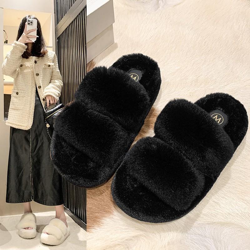 Real rabbit Mao Mao slippers women s thick-soled outer wear in the autumn and winter of 2024 new Korean version lazy shoes home warm hair mop batch 35
Real rabbit Mao Mao slippers women s thick-soled outer wear in the autumn and winter of 2024 new Korean version lazy shoes home warm hair mop batch 35