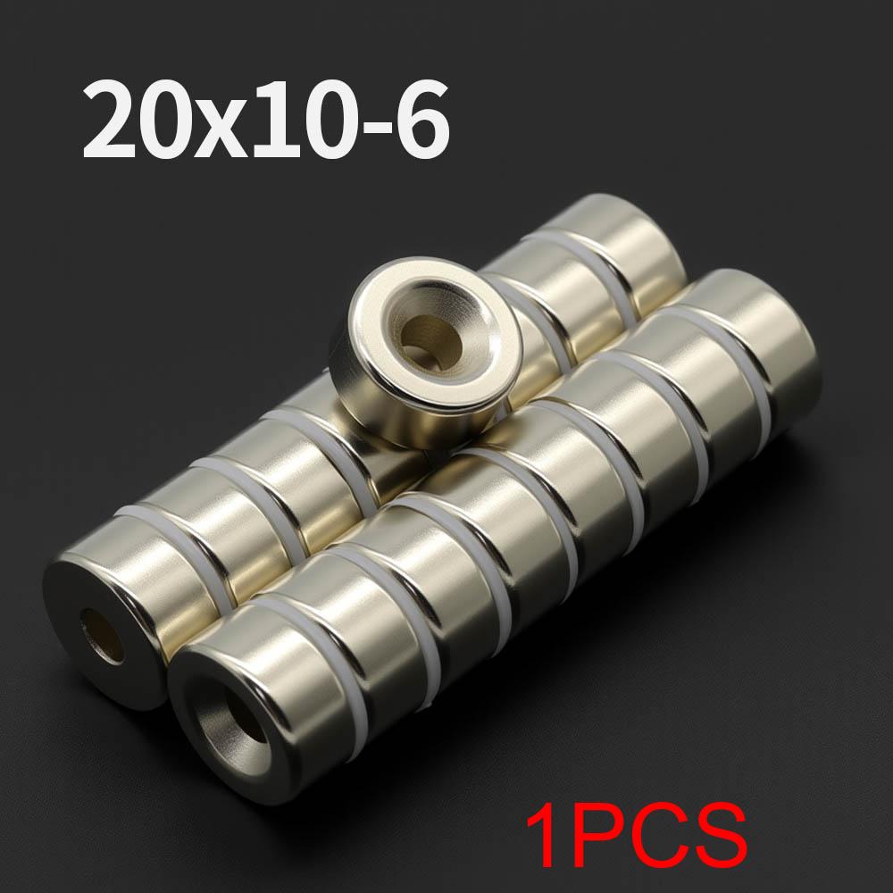 20x10-6mm Powerful with holes Neodymium Magnet N35 NdfeB Permanent Magnetic imanes Round Super Strong Fridge Magnets DIY
20x10-6mm Powerful with holes Neodymium Magnet N35 NdfeB Permanent Magnetic imanes Round Super Strong Fridge Magnets DIY