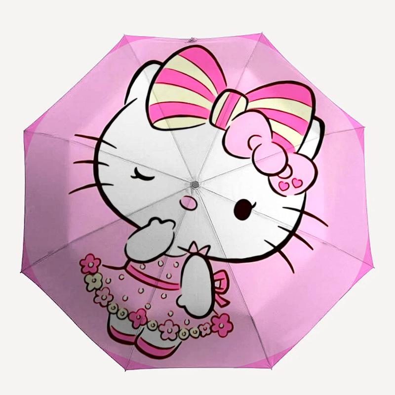 1pc Hello Kitty Automatic Folding Umbrella, Portable Collapsible Design, 8-Rib Iron Frame, , All-Season Casual Outdoor Accessory for Christmas Birthda
1pc Hello Kitty Automatic Folding Umbrella, Portable Collapsible Design, 8-Rib Iron Frame, , All-Season Casual Outdoor Accessory for Christmas Birthda