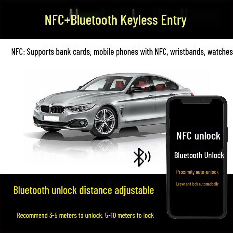 NFC Bluetooth Модуль Автомобільного Ключа: Автоматичне розблокування та запуск за наближенням
NFC Bluetooth Модуль Автомобільного Ключа: Автоматичне розблокування та запуск за наближенням