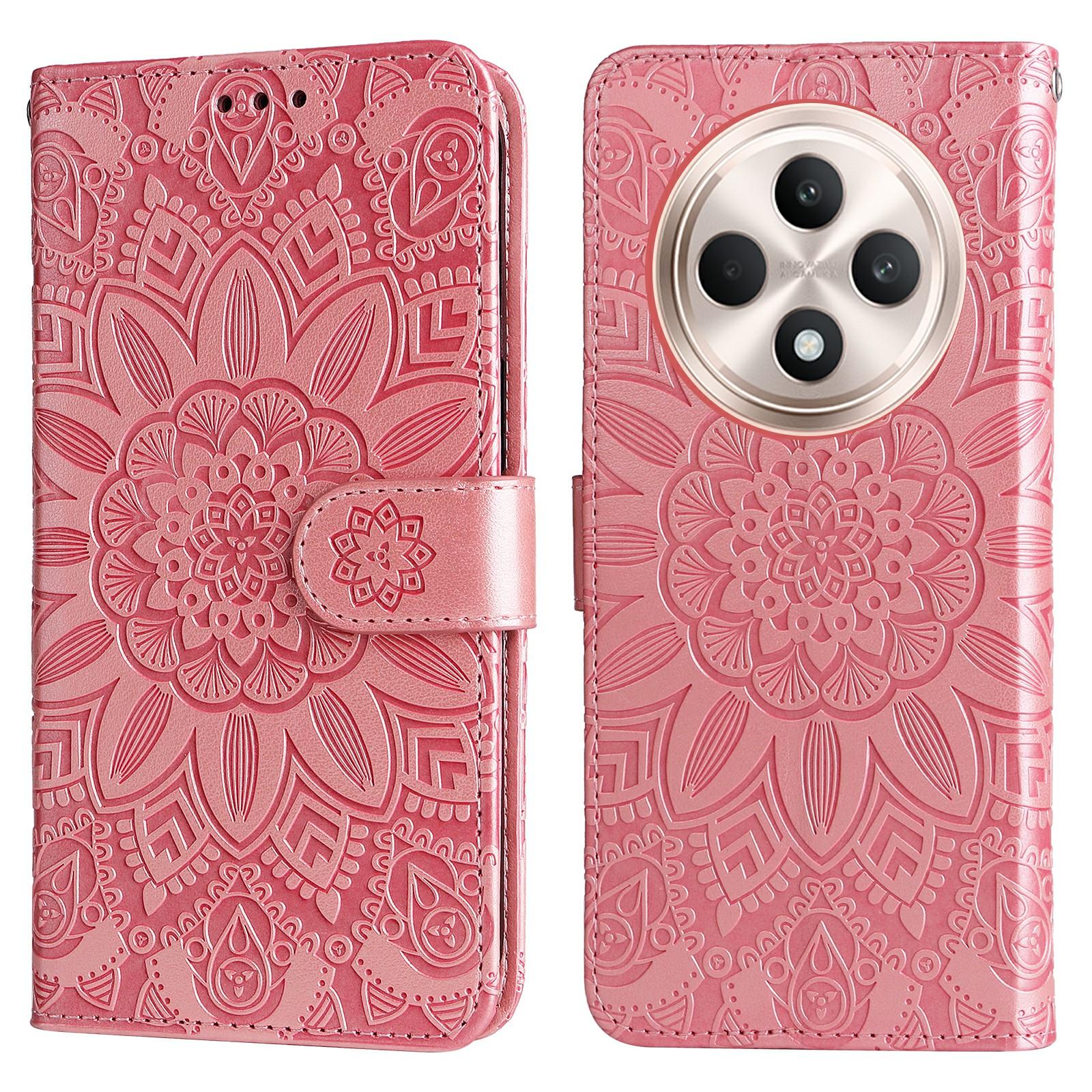 For Oppo Reno12 F 5G Case Sunflower Phone Leather Cover with Magnetic Clasp Pink
For Oppo Reno12 F 5G Case Sunflower Phone Leather Cover with Magnetic Clasp Pink