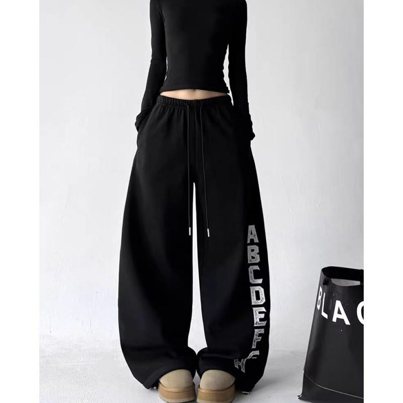 Korean Style Women s Hip Hop Dance Drawstring Pants Extra Large чёрный
Korean Style Women s Hip Hop Dance Drawstring Pants Extra Large чёрный