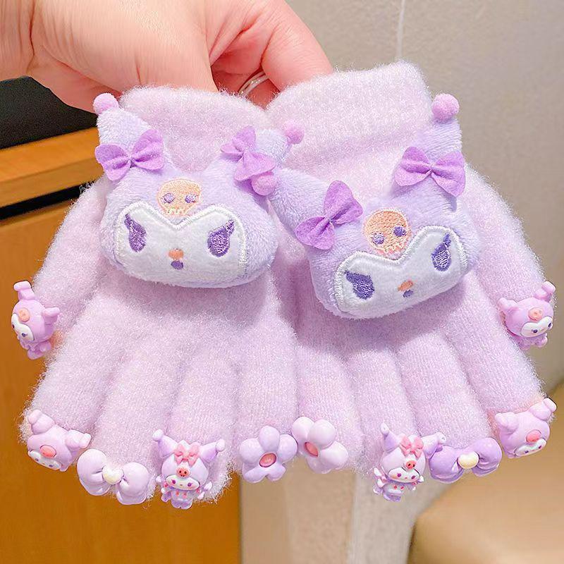 Kawaii Sanrio Hello Kitty Child Thermal Gloves Kuromi My Melody Warm Windproof Full-Finger Gloves Kid Gift
Kawaii Sanrio Hello Kitty Child Thermal Gloves Kuromi My Melody Warm Windproof Full-Finger Gloves Kid Gift