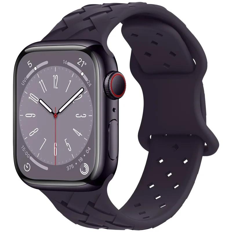 Ремінець для Apple Watch Band Ultra 49 мм 44 мм 40 мм 45 мм 41 мм 38 мм 42 мм Спортивний Силіконовий Плетений Браслет-петля IWatch Серії 8 7 6 3 38 40 41mm Вишня
Ремінець для Apple Watch Band Ultra 49 мм 44 мм 40 мм 45 мм 41 мм 38 мм 42 мм Спортивний Силіконовий Плетений Браслет-петля IWatch Серії 8 7 6 3 38 40 41mm Вишня