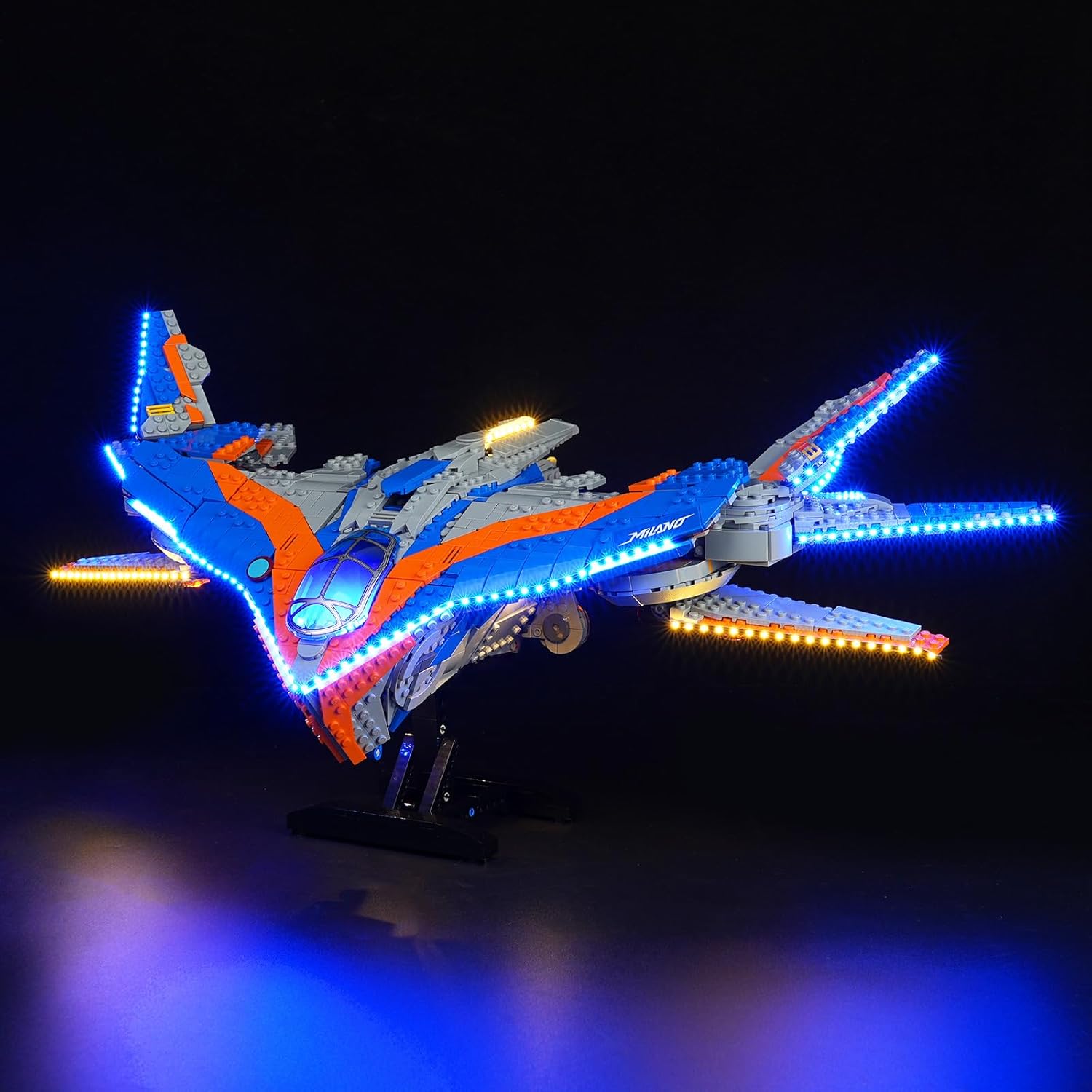 Набор подсветки для Lego Стражи Галактики: Milano 76286, Инновационный светодиодный комплект освещения, Дизайн света, Совместимый с конструктором Lego 76286 Classic Version
Набор подсветки для Lego Стражи Галактики: Milano 76286, Инновационный светодиодный комплект освещения, Дизайн света, Совместимый с конструктором Lego 76286 Classic Version