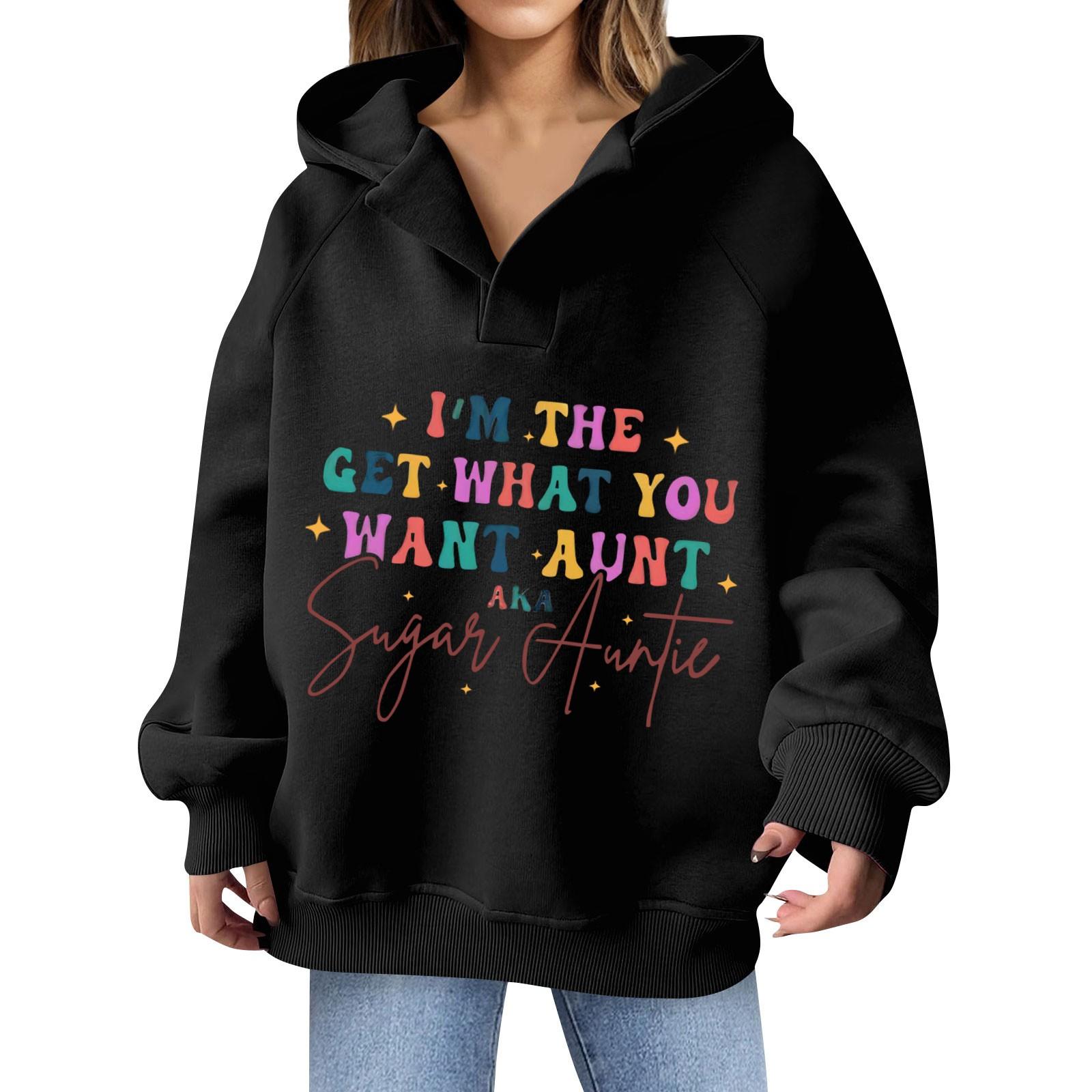 Женская толстовка с длинным рукавом и V-образным вырезом, повседневная, с капюшоном и карманом S чёрный
Женская толстовка с длинным рукавом и V-образным вырезом, повседневная, с капюшоном и карманом S чёрный