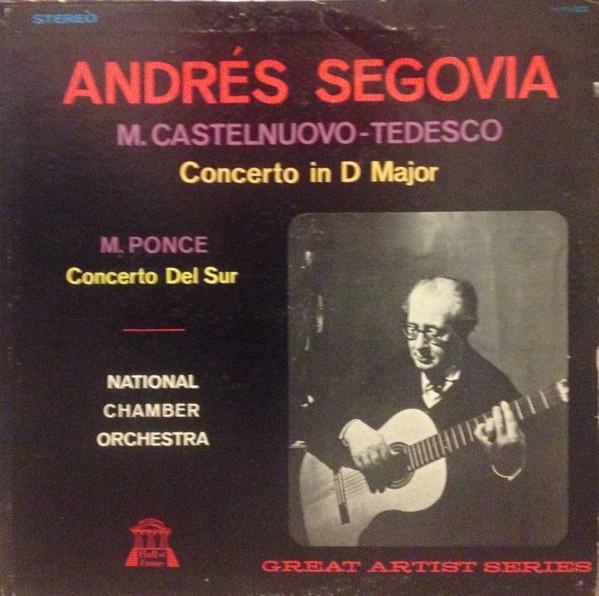 LP Record ANDRS SEGOVIA M. CASTELNUOVOTEDE Concerto In D Major HOFS522 HALL OF FAME US Classical Used
LP Record ANDRS SEGOVIA M. CASTELNUOVOTEDE Concerto In D Major HOFS522 HALL OF FAME US Classical Used