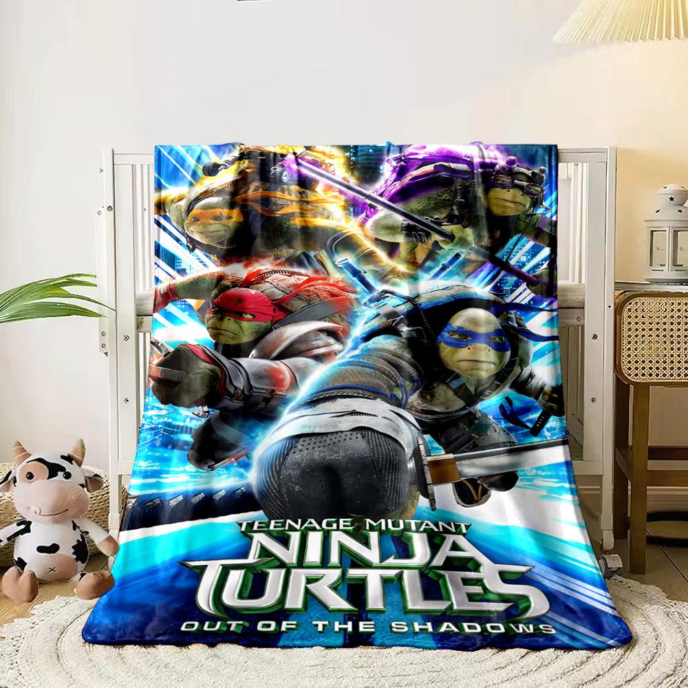 Four anthropomorphic turtles in dynamic action poses with weapons. for all seasons blanket lunch break throw gift 80cm x 120cm
Four anthropomorphic turtles in dynamic action poses with weapons. for all seasons blanket lunch break throw gift 80cm x 120cm