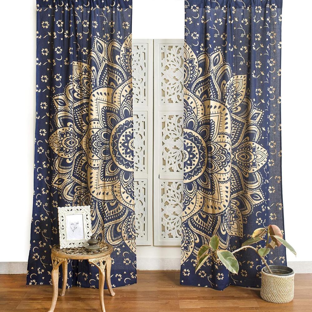 Bless International Красивые индийские богемные психоделические хиппи-цветочные омбре оконные шторы для спальни, гостиной, балкона (Голубое золото) 25 W x 74 L (Pack of 2)
Bless International Красивые индийские богемные психоделические хиппи-цветочные омбре оконные шторы для спальни, гостиной, балкона (Голубое золото) 25 W x 74 L (Pack of 2)