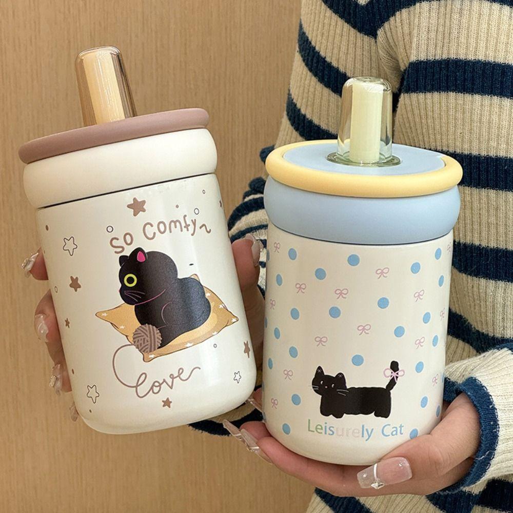 Cartoon Cat Vacuum Cup 500ML Insulated Cup Portable Thermal Water Bottle Car Cup C
Cartoon Cat Vacuum Cup 500ML Insulated Cup Portable Thermal Water Bottle Car Cup C