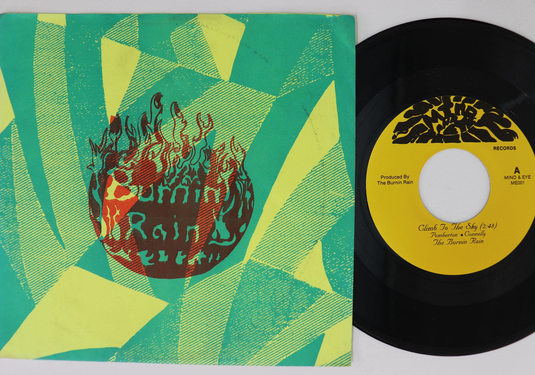 7inch Record BURNIN RAIN Climb To The Sky Crystal Colored ME001 MIND AND EYE 1990 US Rock Used
7inch Record BURNIN RAIN Climb To The Sky Crystal Colored ME001 MIND AND EYE 1990 US Rock Used