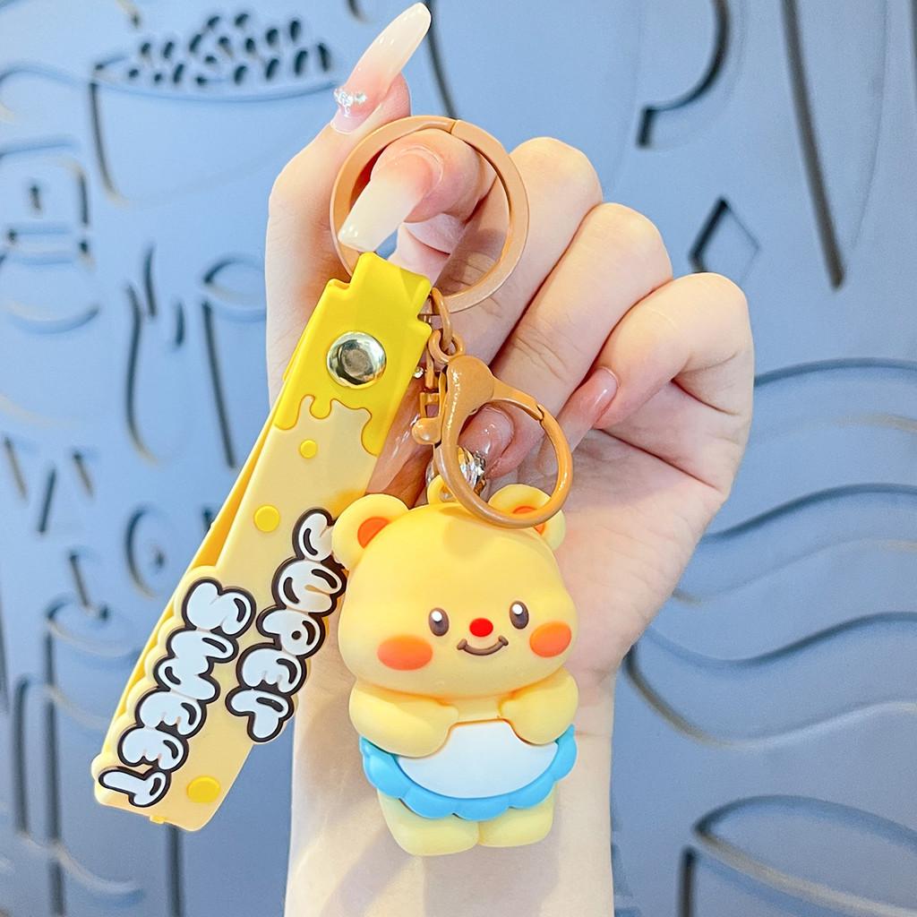 Cute Cartoon Angel And Apron Butter Bear Doll Pendant Keychain For Party Decorations And Travel Souvenirs Apron
Cute Cartoon Angel And Apron Butter Bear Doll Pendant Keychain For Party Decorations And Travel Souvenirs Apron