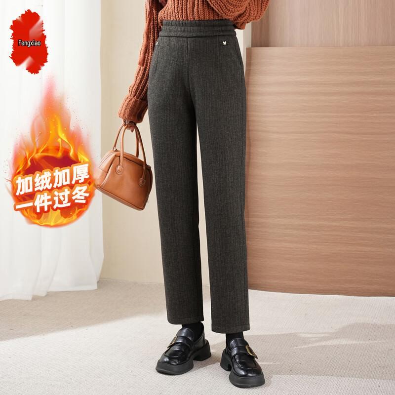 Fengxiao Mama Women s Winter Warm Straight-Leg Woolen Pants 5XL (approx. 154-170.5 lbs)
Fengxiao Mama Women s Winter Warm Straight-Leg Woolen Pants 5XL (approx. 154-170.5 lbs)