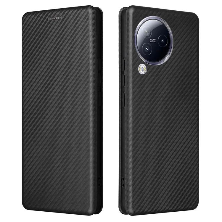 Для Xiaomi Civi 3 5G кожаный чехол-подставка для телефона с защитой от царапин, текстурированный чехол из углеродного волокна с держателем для карт
Для Xiaomi Civi 3 5G кожаный чехол-подставка для телефона с защитой от царапин, текстурированный чехол из углеродного волокна с держателем для карт