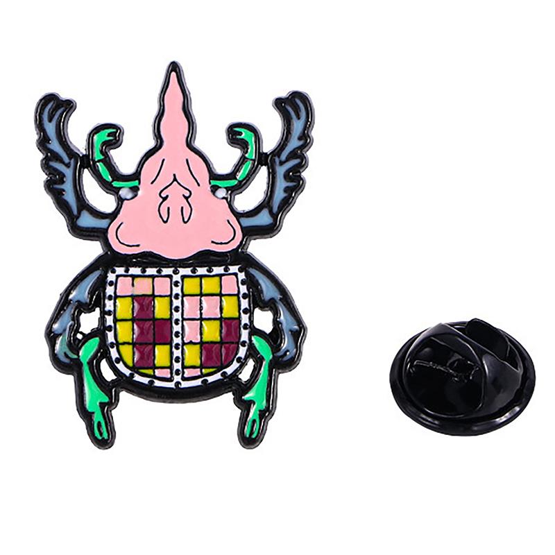 Креативные эмалированные булавки в виде жука, насекомых, милые броши, одежда, шапки, булавка с лацканами, значки с мультяшными животными, ювелирные изделия для детей, подарок другу 
Креативные эмалированные булавки в виде жука, насекомых, милые броши, одежда, шапки, булавка с лацканами, значки с мультяшными животными, ювелирные изделия для детей, подарок другу