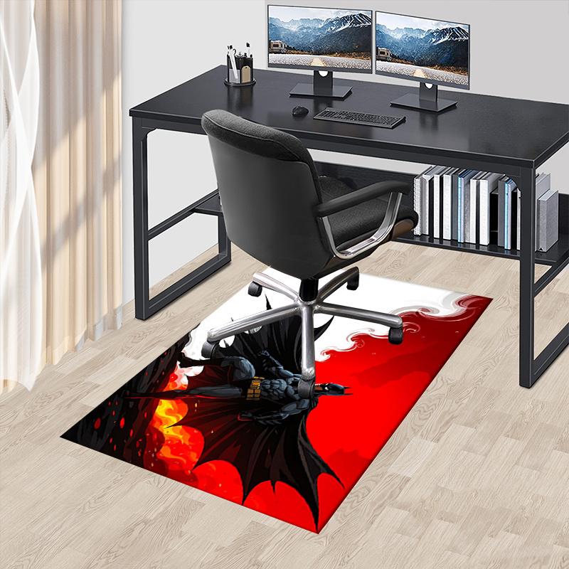 Batman,Dynamic Pose Office Carpet Chair Mats, Home Decor Dormitory Floor Protector With Anti-Skid Backing, Large Area Coverage, Christmas De 60cm by 90cm
Batman,Dynamic Pose Office Carpet Chair Mats, Home Decor Dormitory Floor Protector With Anti-Skid Backing, Large Area Coverage, Christmas De 60cm by 90cm