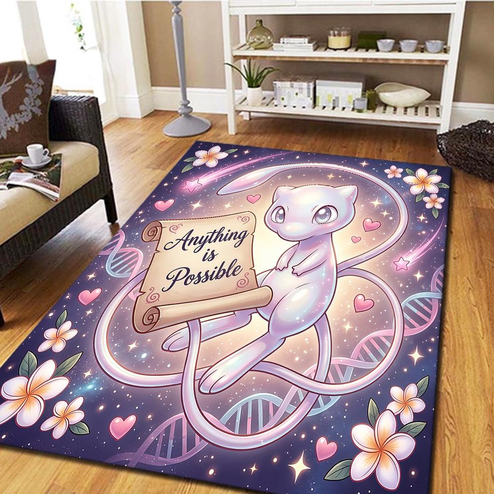 Cute Pokémon Digital Print Carpet, Living Room Floor Mat, Bedroom Decorative Rug, Cool Movie Play Mat -HYQ3 60x90cm
Cute Pokémon Digital Print Carpet, Living Room Floor Mat, Bedroom Decorative Rug, Cool Movie Play Mat -HYQ3 60x90cm