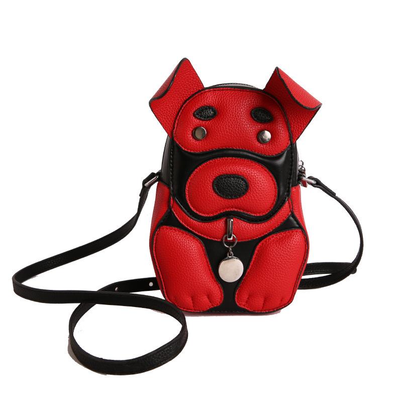 Creative Cute Dog Shape Single Shoulder Bag Hard PU Leather College Style Crossbody Handbag with Phone Pocket And Zipper
Creative Cute Dog Shape Single Shoulder Bag Hard PU Leather College Style Crossbody Handbag with Phone Pocket And Zipper