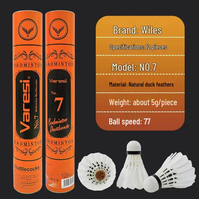 Weiles Durable 12-Piece Professional Badminton Pack for Indoor/Outdoor Training and Competition
Weiles Durable 12-Piece Professional Badminton Pack for Indoor/Outdoor Training and Competition