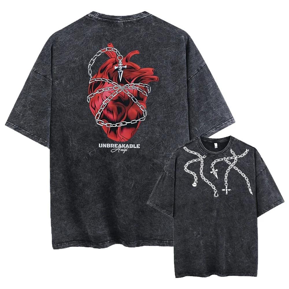 Anime Hunter X Hunter Washed New Arrival Mens Clothes Tee Shirt Homme Graphic T-Shirts Men Tshirt for Men Ropa Hombre L білий
Anime Hunter X Hunter Washed New Arrival Mens Clothes Tee Shirt Homme Graphic T-Shirts Men Tshirt for Men Ropa Hombre L білий