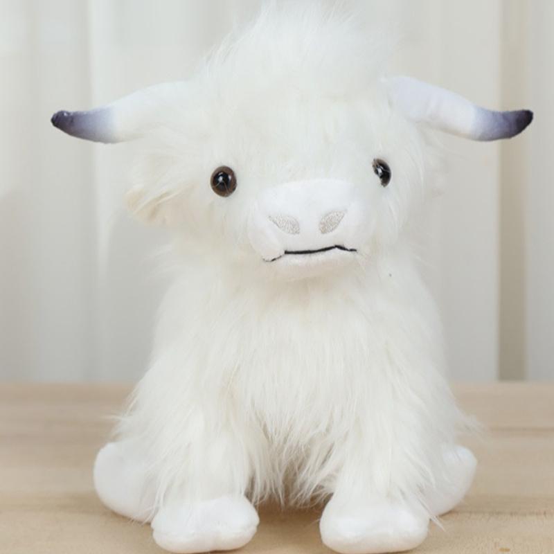 30cm Simulation Cream Highland Cow Animal Plush Doll Soft Stuffed Highland Cow Cattlle Plushie Gift білий
30cm Simulation Cream Highland Cow Animal Plush Doll Soft Stuffed Highland Cow Cattlle Plushie Gift білий
