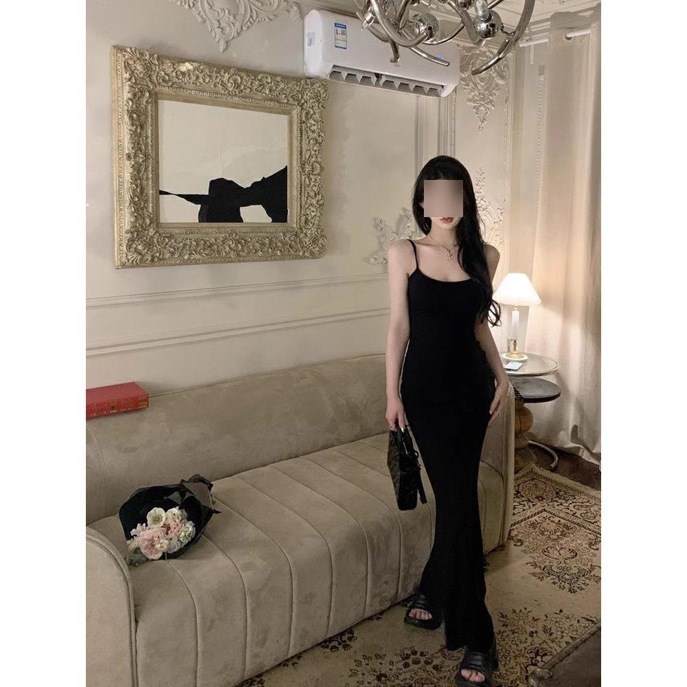 2025 Pure Desire Sling Dress: Women s Summer Mid-Length Slimming Pleated Fishtail Bodycon Small
2025 Pure Desire Sling Dress: Women s Summer Mid-Length Slimming Pleated Fishtail Bodycon Small