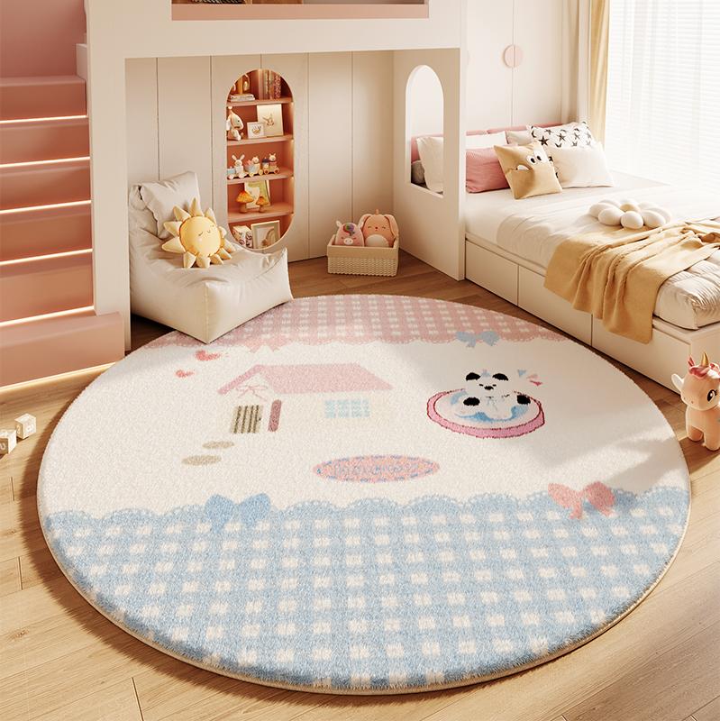 Декор спальни в мультяшном стиле Мягкий ковер Противоскользящий коврик для гардеробной Милые круглые ковры для гостиной Толстый плюшевый прикроватный коврик для пола 80x80CM
Декор спальни в мультяшном стиле Мягкий ковер Противоскользящий коврик для гардеробной Милые круглые ковры для гостиной Толстый плюшевый прикроватный коврик для пола 80x80CM